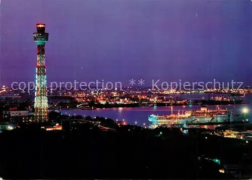 AK / Ansichtskarte Yokohama by night Yokohama