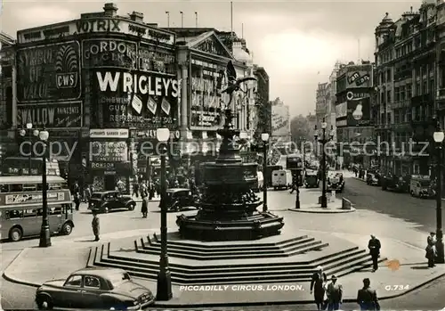 AK / Ansichtskarte London Piccadilly Circus London