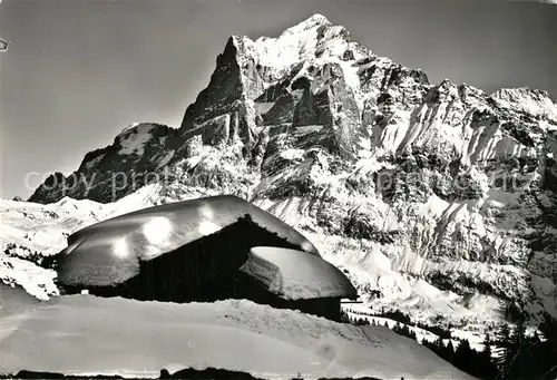AK / Ansichtskarte Grindelwald Wetterhorn Grindelwald