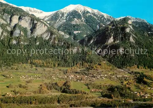 AK / Ansichtskarte Scharans und Fuerstenau Panorama Scharans