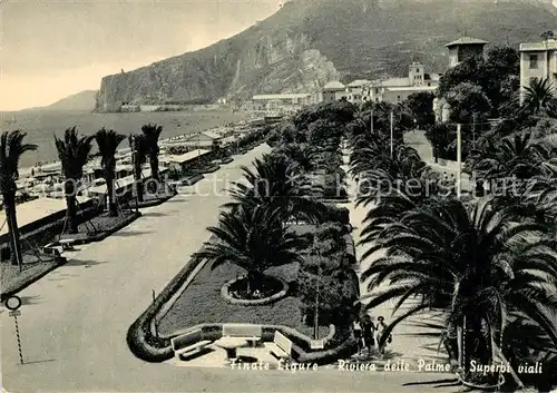 AK / Ansichtskarte Finale_Ligure Riviera delle Palme Superbi viali Finale_Ligure