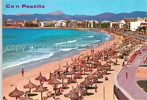 AK / Ansichtskarte Can_Pastilla_Palma_de_Mallorca Strandpartie Can_Pastilla