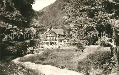 AK / Ansichtskarte Tabarz HO Gaststaette Massemuehle im Lauchagrund Tabarz