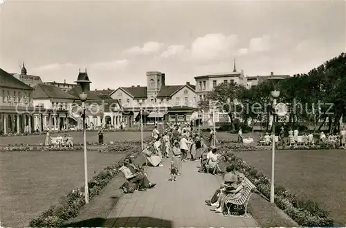 AK / Ansichtskarte Norderney_Nordseebad Kurgarten Norderney_Nordseebad