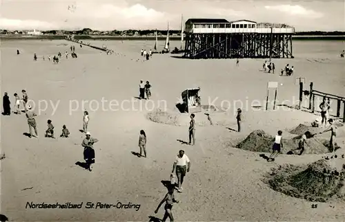 AK / Ansichtskarte St_Peter Ording Restaurant Die Seekiste Boehler Sandbank St_Peter Ording