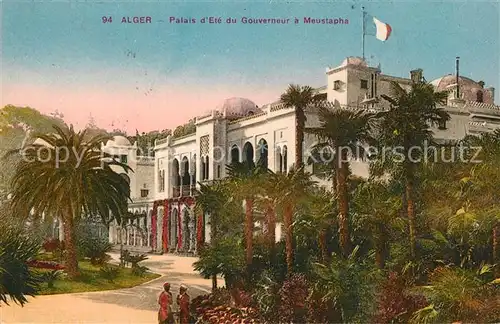 AK / Ansichtskarte Alger_Algerien Palais d Ete du Gouverneur a Meustapha Alger Algerien