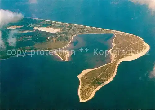 AK / Ansichtskarte Insel_Sylt Nordspitze mit Ellenbogen Fliegeraufnahme aus etwa 3000 m Hoehe Insel_Sylt