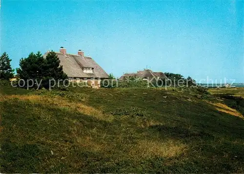 AK / Ansichtskarte Kampen_Sylt Haeuser am Wattenmeer Kampen Sylt
