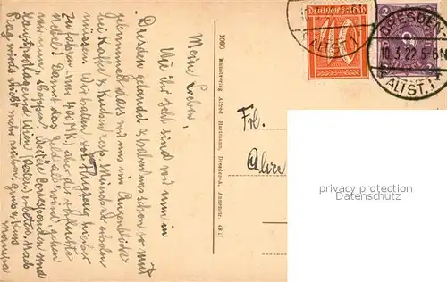 AK / Ansichtskarte Dresden Rathaus Dresden