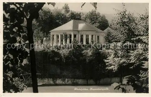 AK / Ansichtskarte Rheinfelden_Baden Kapuzinerquelle Rheinfelden_Baden