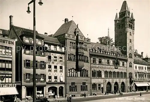 AK / Ansichtskarte Basel_BS Rathaus Basel_BS