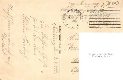 AK / Ansichtskarte Freiburg_Breisgau Siegesdenkmal Freiburg Breisgau