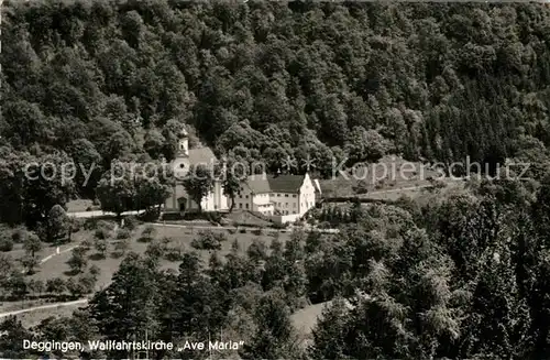 AK / Ansichtskarte Deggingen Wallfahrtskirche Ave Maria Deggingen