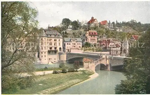 AK / Ansichtskarte Tuebingen Eberhardsbruecke Oesterberg Tuebingen