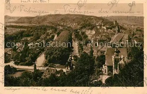 AK / Ansichtskarte Tuebingen Panorama Tuebingen