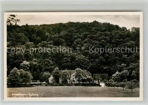 AK / Ansichtskarte Guenterstal_Freiburg Hotel Kyburg Guenterstal_Freiburg