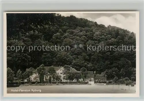 AK / Ansichtskarte Guenterstal_Freiburg Hotel Kyburg Guenterstal_Freiburg