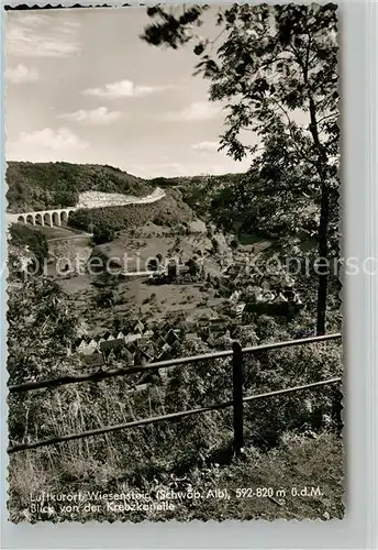 AK / Ansichtskarte Wiesensteig Panorama BAB Albaufstieg Wiesensteig