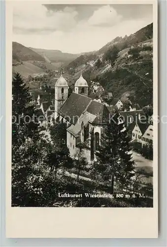 AK / Ansichtskarte Wiesensteig Kirche Wiesensteig
