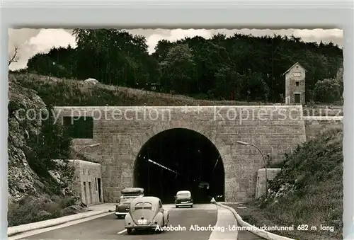 AK / Ansichtskarte Wiesensteig Laemmerbuckentunnel BAB Wiesensteig