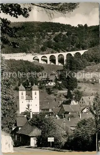 AK / Ansichtskarte Wiesensteig BAB Albaufstieg Kirche Wiesensteig