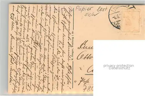 AK / Ansichtskarte Freiburg_Breisgau Gasthaus Unter Linden Freiburg Breisgau