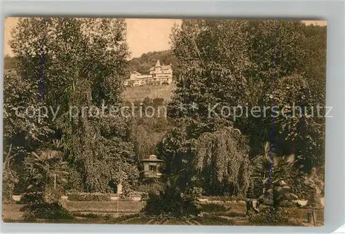 AK / Ansichtskarte Freiburg_Breisgau Stadtgarten mit Dattlerblick Freiburg Breisgau