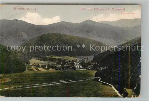 AK / Ansichtskarte Guenterstal_Freiburg Panorama Guenterstal_Freiburg