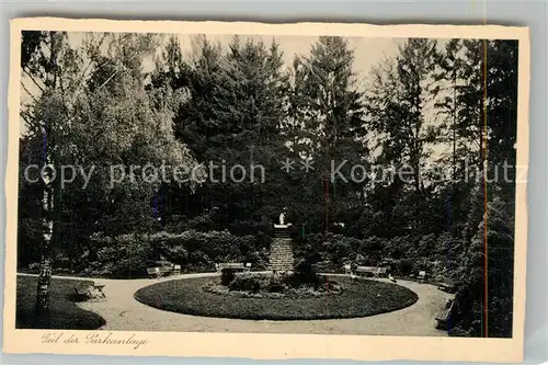 AK / Ansichtskarte Freiburg_Breisgau Kurhaus Sankt Urban Parkanlagen Freiburg Breisgau