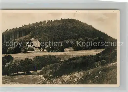 AK / Ansichtskarte Freiburg_Breisgau Erholungsheim Luisenhoehe Freiburg Breisgau