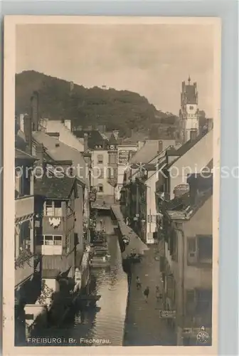 AK / Ansichtskarte Freiburg_Breisgau Fischerau Freiburg Breisgau
