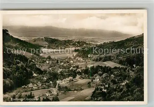 AK / Ansichtskarte Guenterstal_Freiburg Panorama Hotel Kyburg Guenterstal_Freiburg