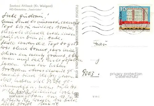 AK / Ansichtskarte Ahlbeck_Ostseebad Gaststaette Seebruecke  Ahlbeck_Ostseebad