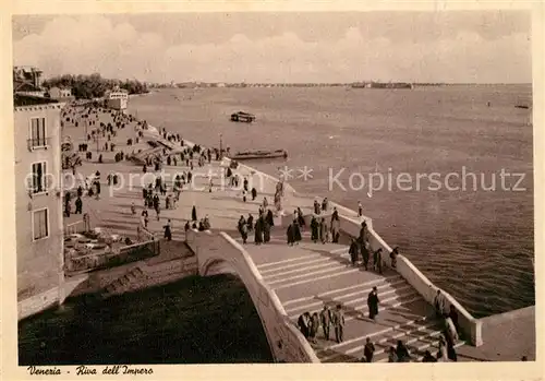 AK / Ansichtskarte Venezia_Venedig Riva dell Impero Venezia Venedig