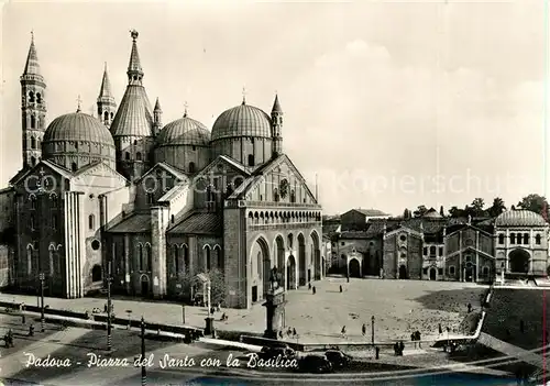 AK / Ansichtskarte Padova Piazza del Santo Basilica  Padova