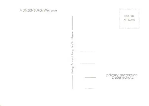 AK / Ansichtskarte Muenzenberg Burg  Muenzenberg