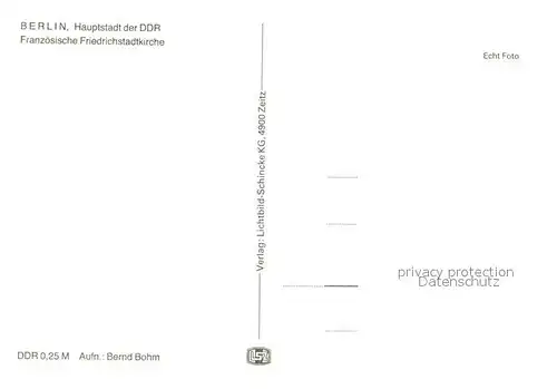 AK / Ansichtskarte Berlin Franzoesische Friedrichstadtkirche  Berlin