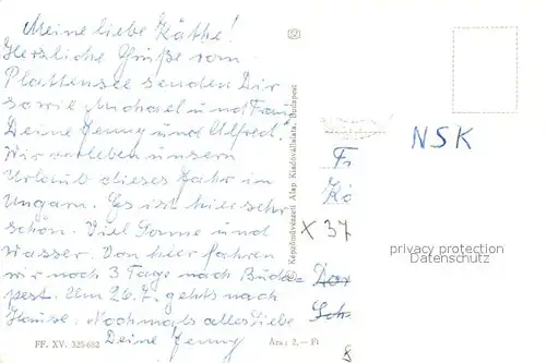 AK / Ansichtskarte Balatonfuered  Balatonfuered