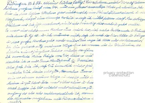 AK / Ansichtskarte Tuebingen Platanenallee  Tuebingen