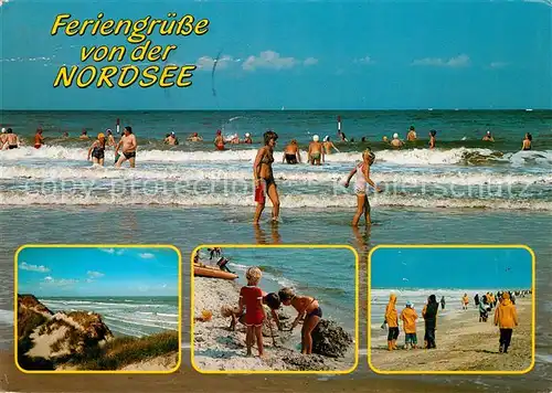 AK / Ansichtskarte Insel_Sylt Badestrand Duenen Insel_Sylt