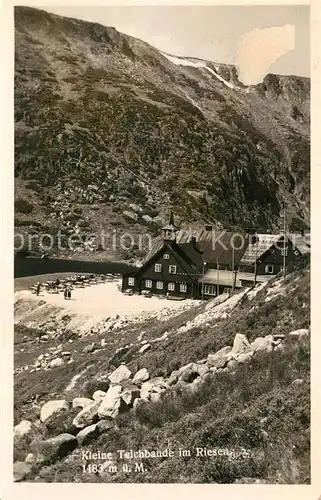AK / Ansichtskarte Schmiedeberg_Riesengebirge Kleine Teichbaude im Riesen Schmiedeberg