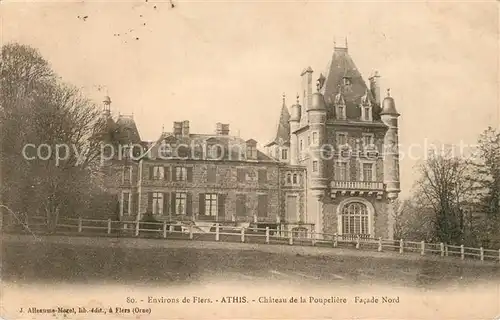 AK / Ansichtskarte Flers_Orne Athis Chateau de la Poupeliere  Flers_Orne