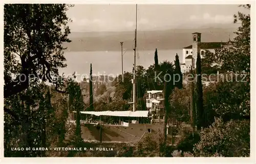 AK / Ansichtskarte Lago_di_Garda Vittoriale R. N. Puglia Lago_di_Garda
