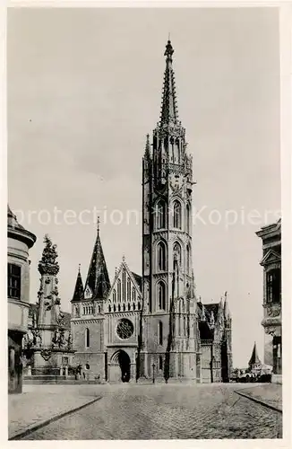 AK / Ansichtskarte Budapest Kroenungskirche Budapest