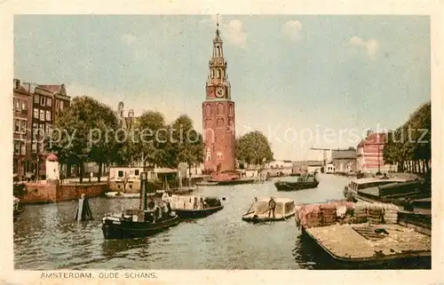 AK / Ansichtskarte Amsterdam_Niederlande Oude Schans Amsterdam_Niederlande