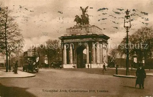 AK / Ansichtskarte London Triumphal Arch Constitution Hill London