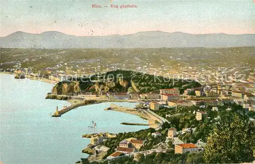 AK / Ansichtskarte Nice_Alpes_Maritimes Vue generale aerienne Nice_Alpes_Maritimes