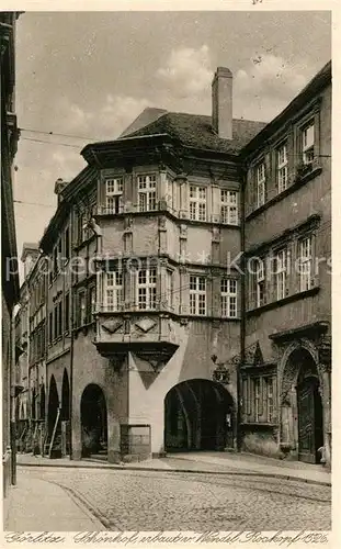 AK / Ansichtskarte Goerlitz_Sachsen Schoenhof Goerlitz Sachsen
