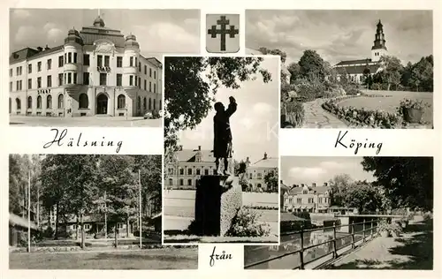 AK / Ansichtskarte Haelsning fran Koeping Haelsning