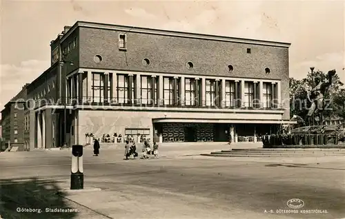 AK / Ansichtskarte Goeteborg Stadsteatern Goeteborg